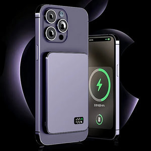 UltraSlim Fast Charging Power Bank – Wireless & USB-C