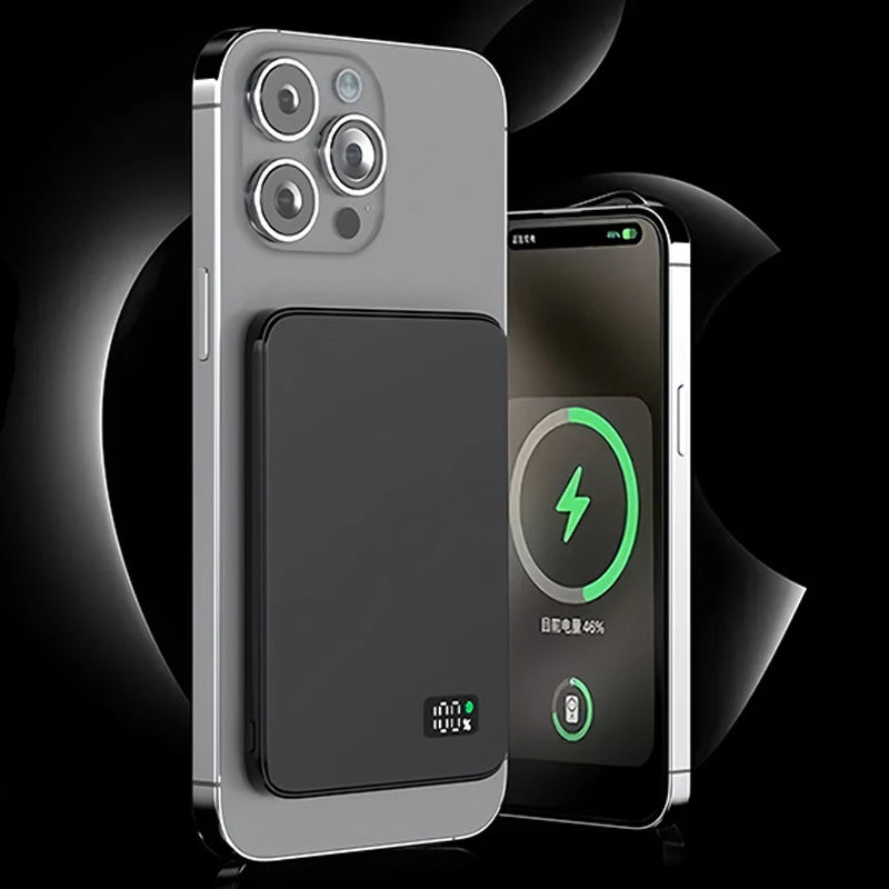 UltraSlim Fast Charging Power Bank – Wireless & USB-C
