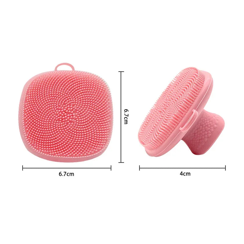 Gentle Silicone Facial Cleansing Brush – Non-Electric, Deep Cleanse & Exfoliation Tool for All Skin Types