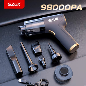 Mini Handheld Car Vacuum Cleaner – Wireless & Portable