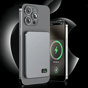 UltraSlim Fast Charging Power Bank – Wireless & USB-C