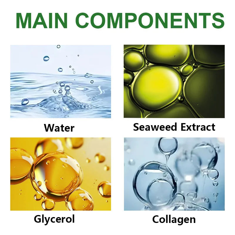 Water Ice Levin Seaweed Eye Mask - Firming Gel Patches for Dark Circles, Puffiness & Anti-Aging