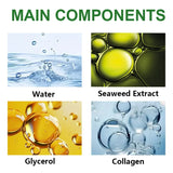 Water Ice Levin Seaweed Eye Mask - Firming Gel Patches for Dark Circles, Puffiness & Anti-Aging