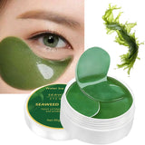 Water Ice Levin Seaweed Eye Mask - Firming Gel Patches for Dark Circles, Puffiness & Anti-Aging