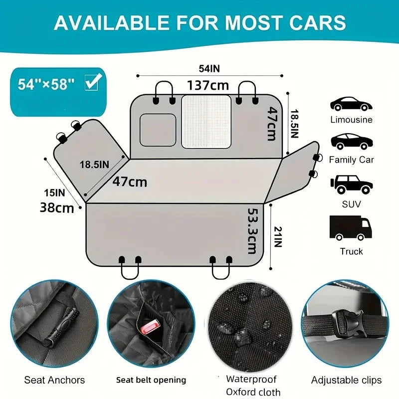 Dog Car Seat Cover